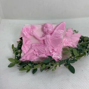 Handcrafted garden fairy soap